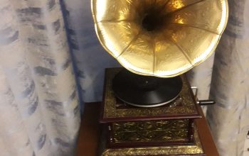 Ornamental and old gramophone